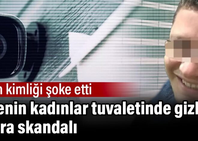 Adliyenin kadınlar tuvaletinde gizli kamera skandalı. Sapığın kimliği şoke etti